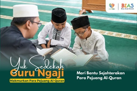 Sedekah Untuk Guru Ngaji Di Kebumen